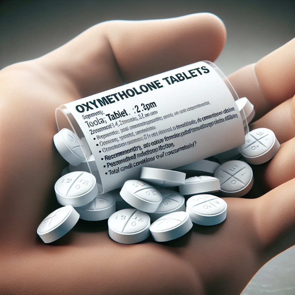 Oxymetholone tablets: dosage and administration for athletes