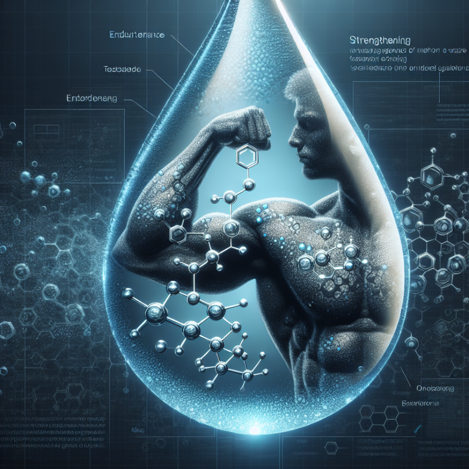 Enhancing strength and endurance with water-based testosterone suspension