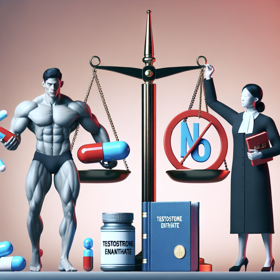 Regulation of testosterone enanthate use in sports