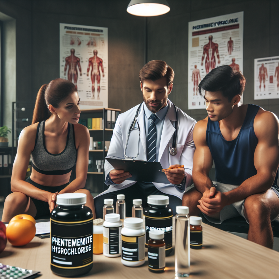 Responsible use of phentermine hydrochloride in athletes