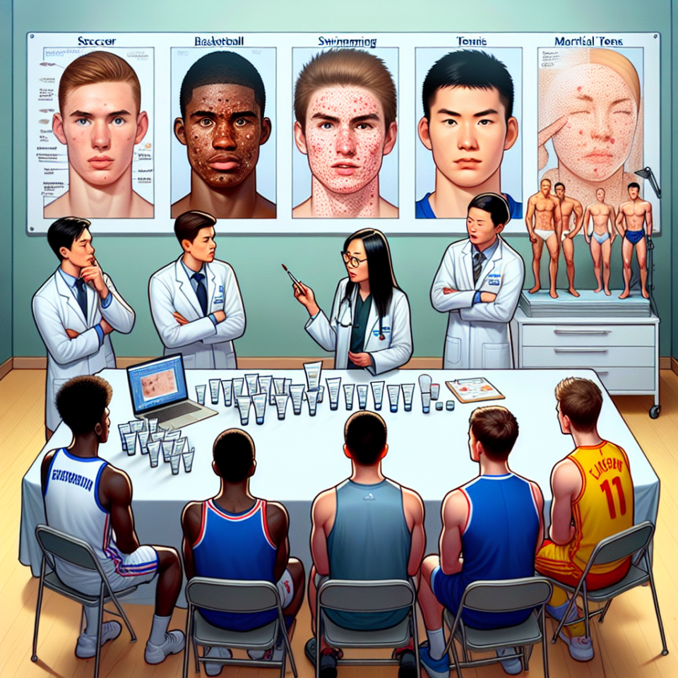 Isotretinoin use in acne treatment for sports professionals