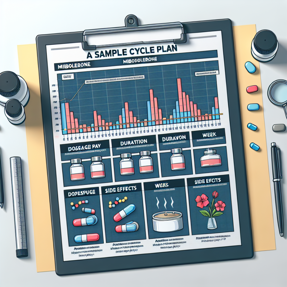 Sample cycle plan for mibolerone: 8 weeks