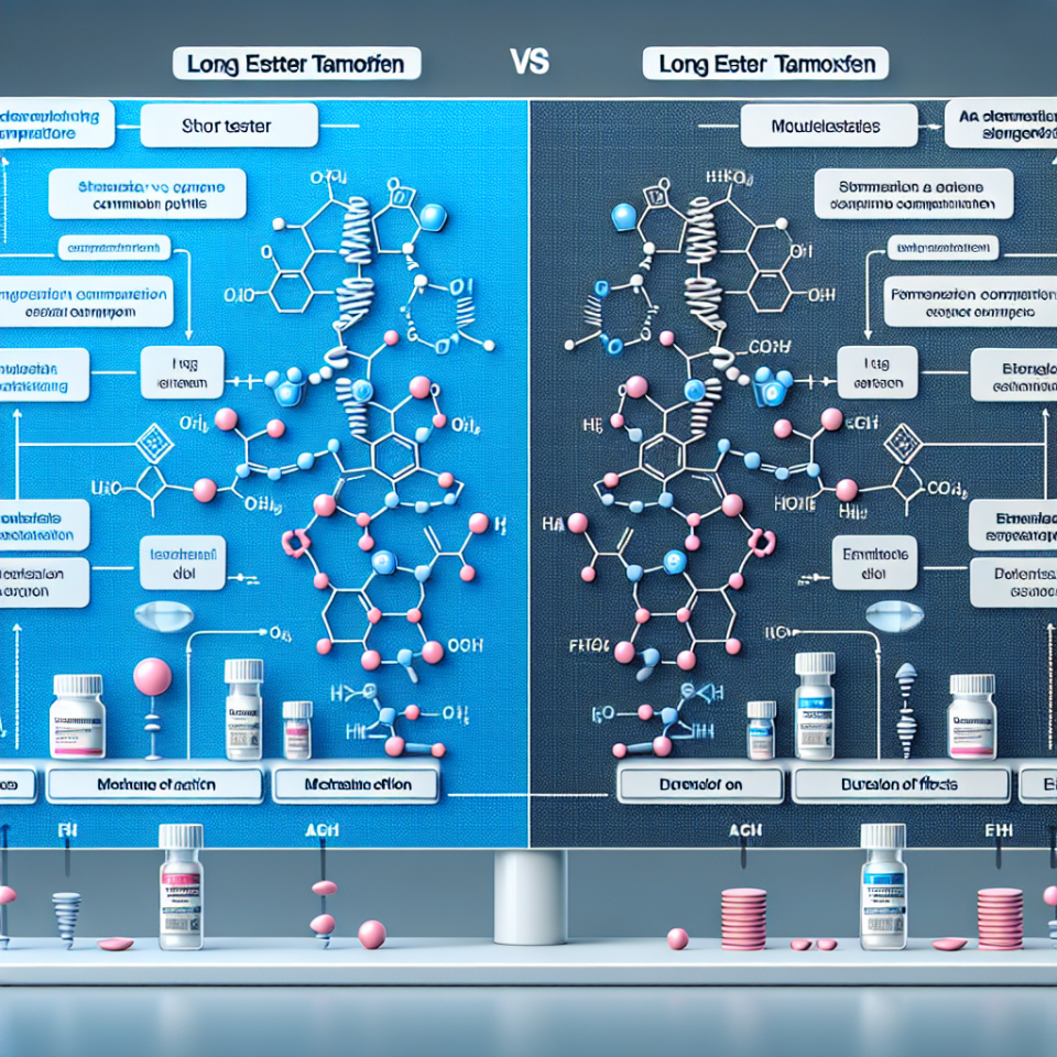 Short ester vs long ester tamoxifene: which to choose