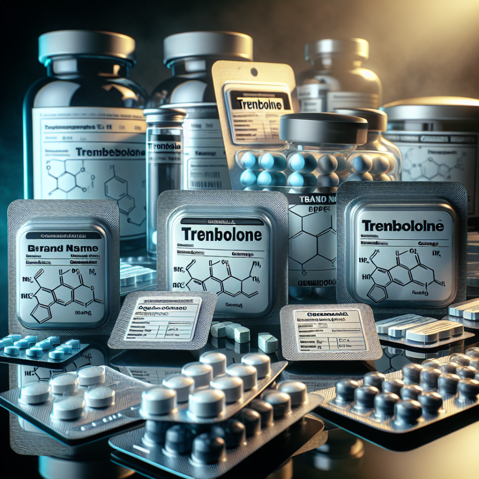 Brand names and generic versions of trenbolone compresse