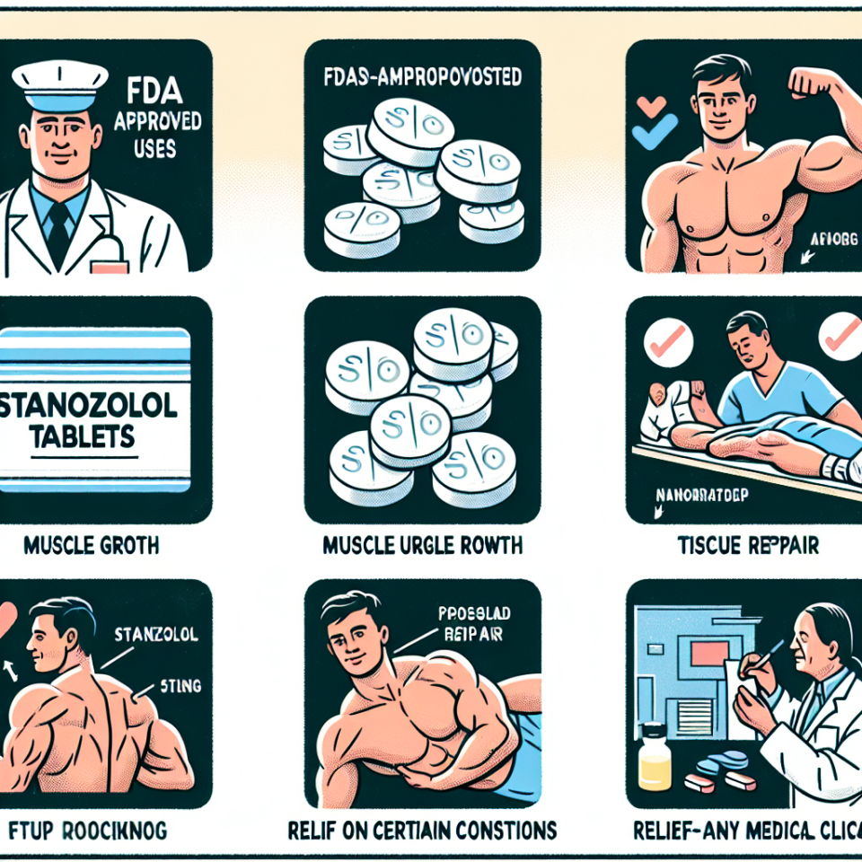 Fda-approved uses of stanozololo compresse