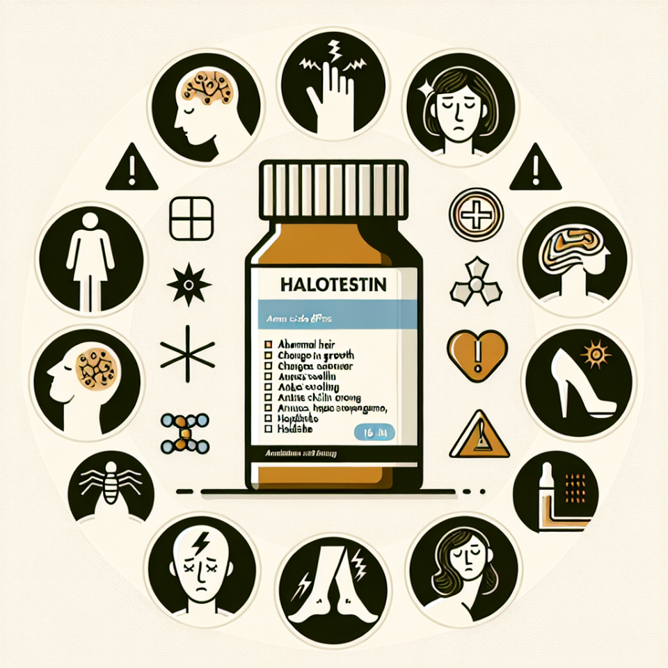 Most common side effects of halotestin