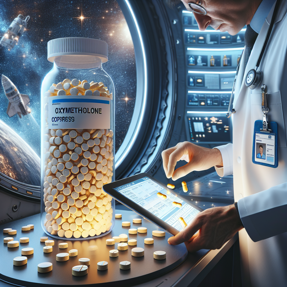 Space medicine and oxymetholone compresse