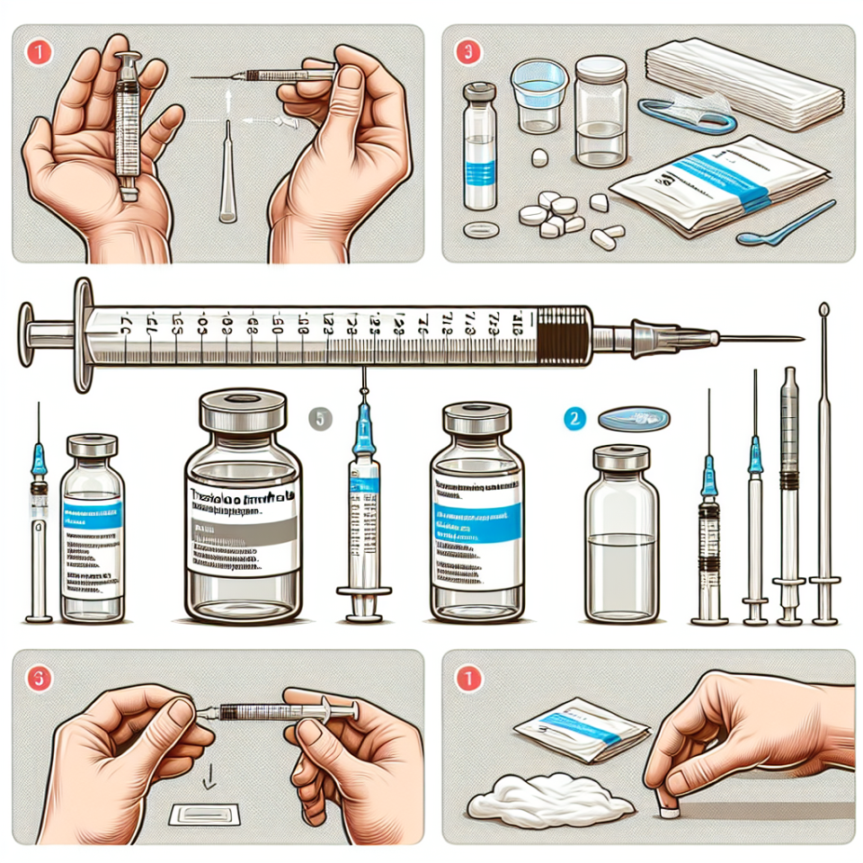 How to measure and prepare trestolone enantato for use
