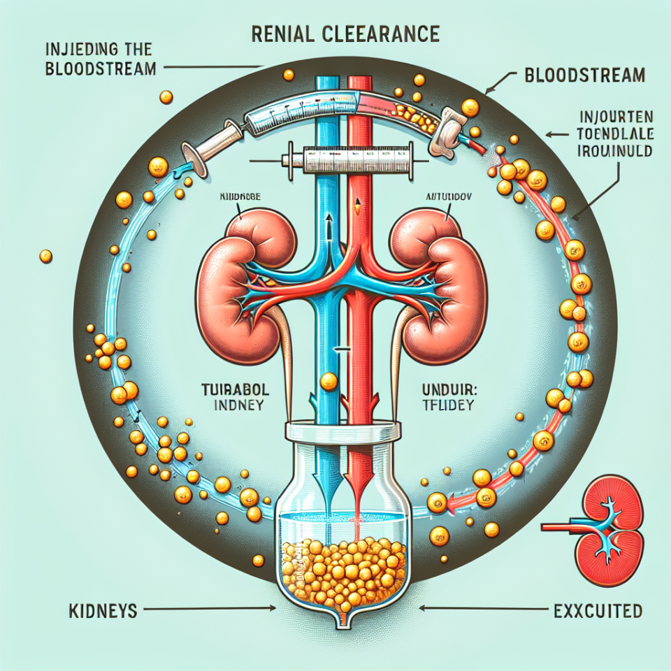 Renal clearance of turinabol iniettabile